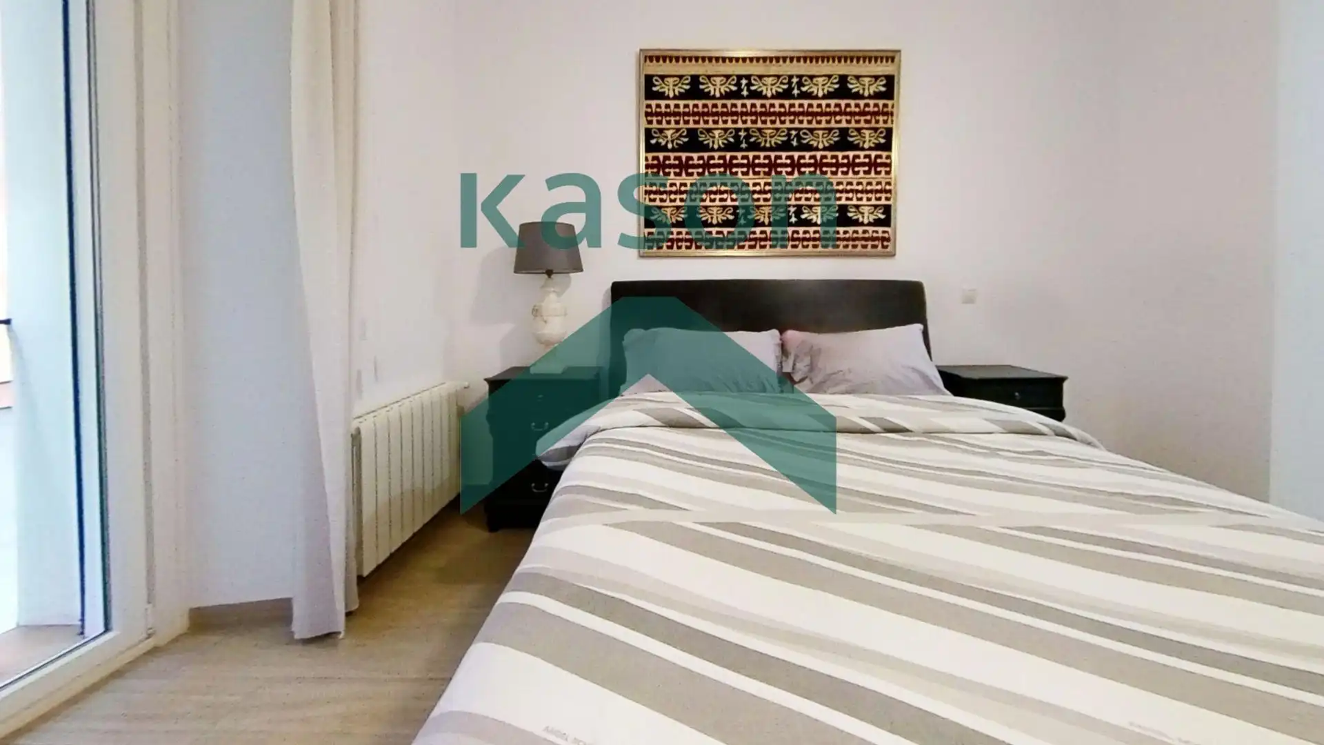 Bedroom of Flat for sale in Madrid  with Heating
