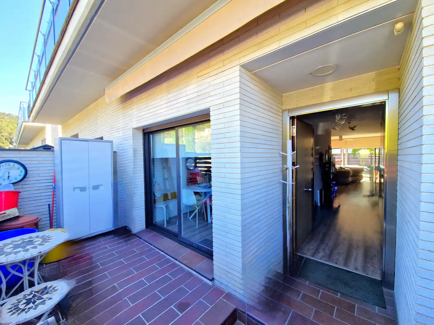 Vista exterior de Casa adosada en venta en Dosrius con Aire acondicionado, Calefacción y Jardín privado