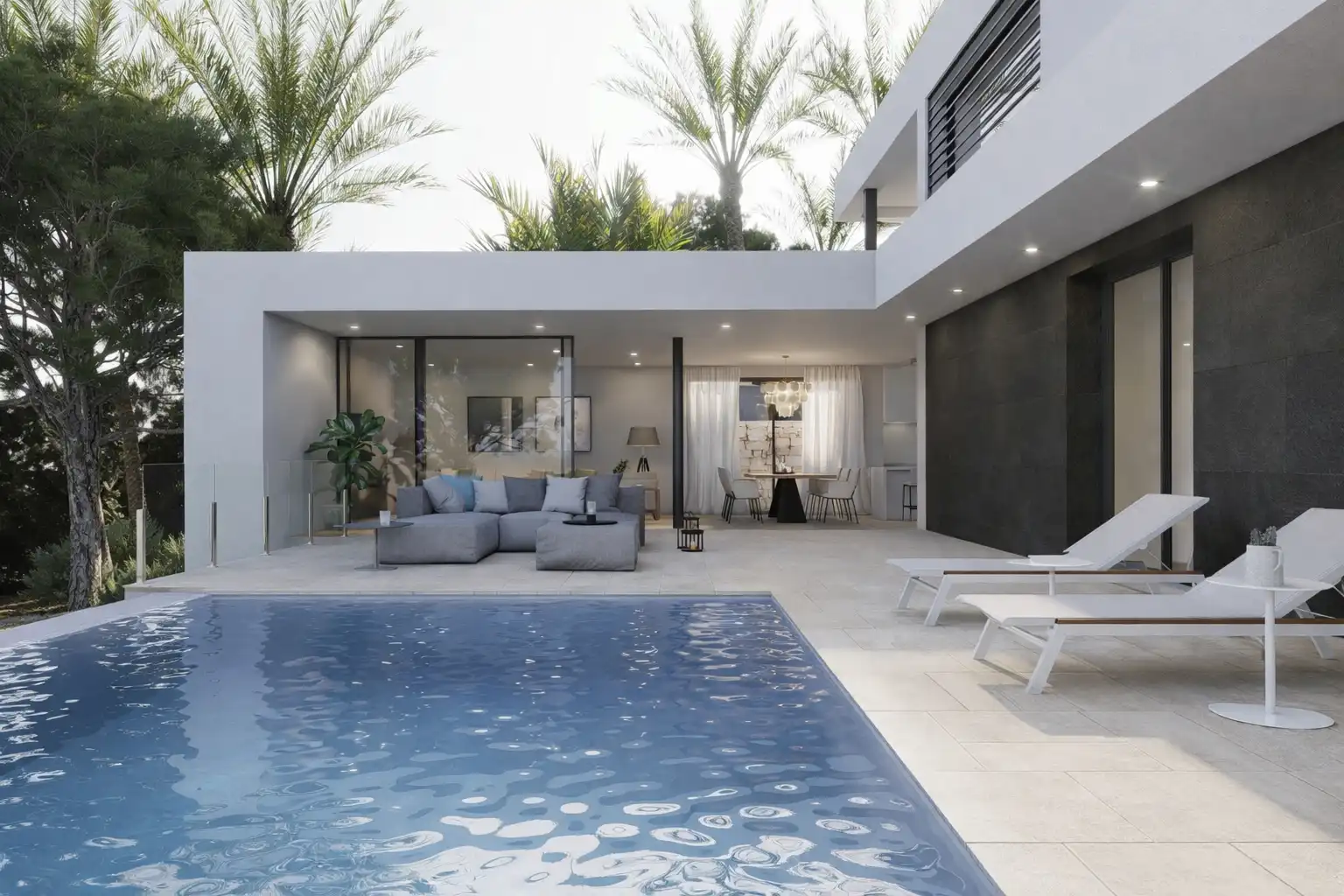 Neubau-Villa mit Pool zum Verkauf in Urbanizacion Cumbre del Sol-magnolias 92, imagen 3