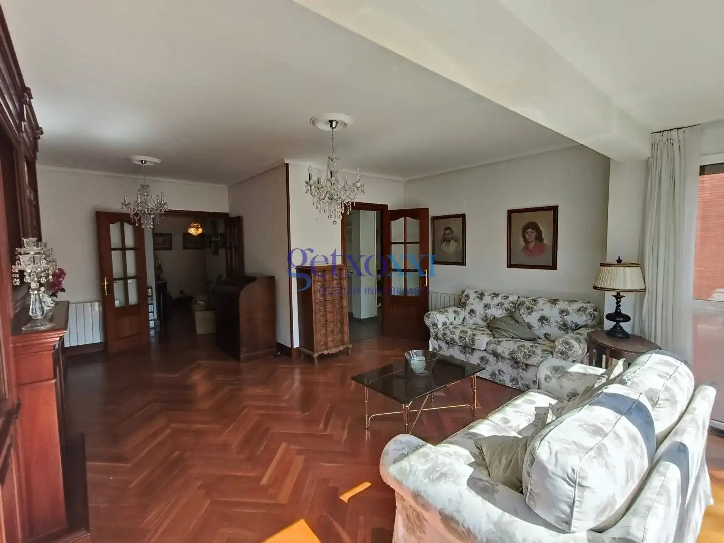 Sala de estar de Piso en venta en Getxo  con Calefacción y Trastero