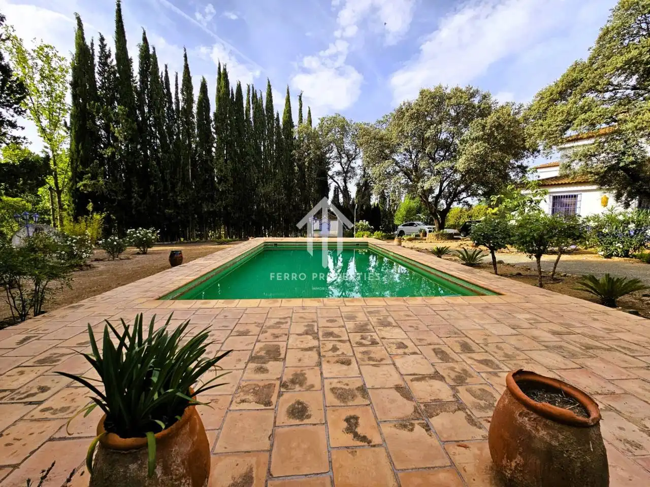 Garden of Houses for sale in Villanueva de Tapia  with Air Conditioner, Heating and Private garden