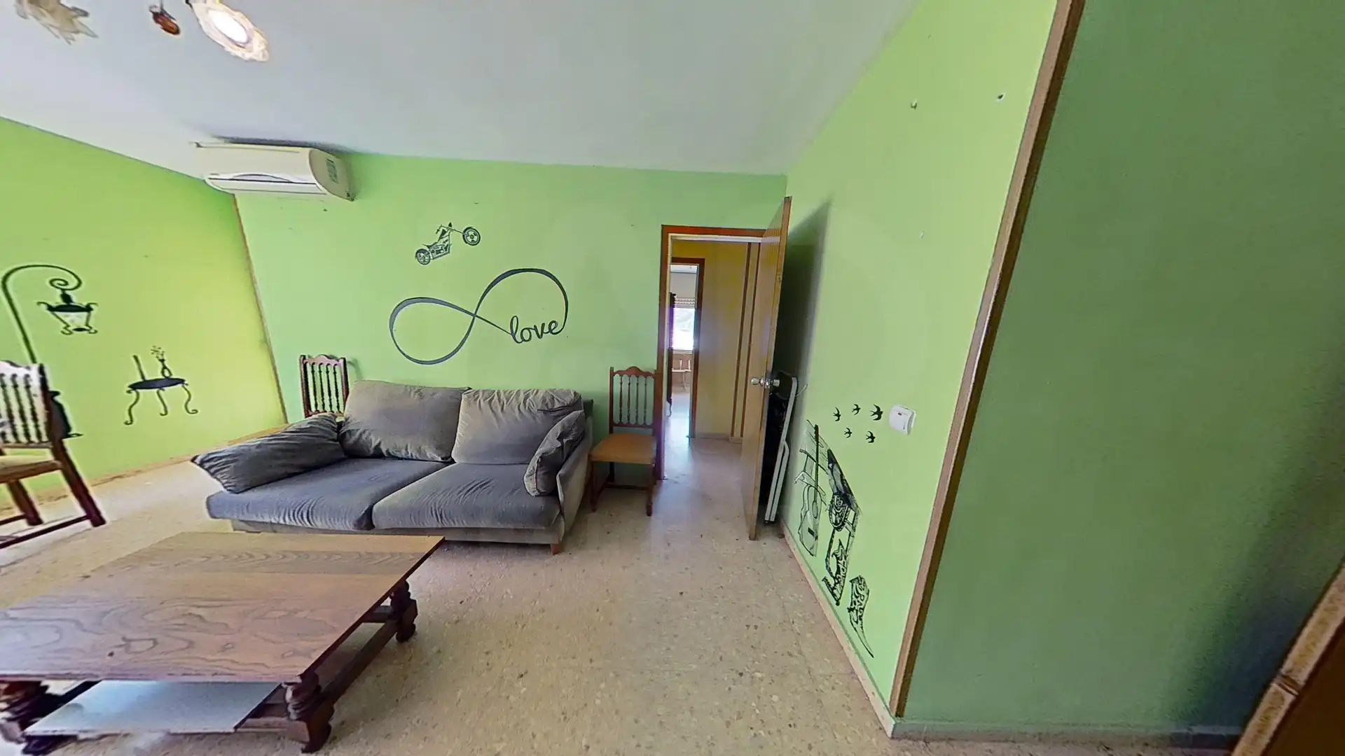 Sala de estar de Piso en venta en Jaraba con Aire acondicionado y Calefacción
