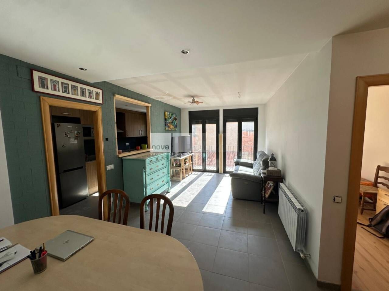 Kitchen of Flat for sale in Torelló  with Heating and Balcony