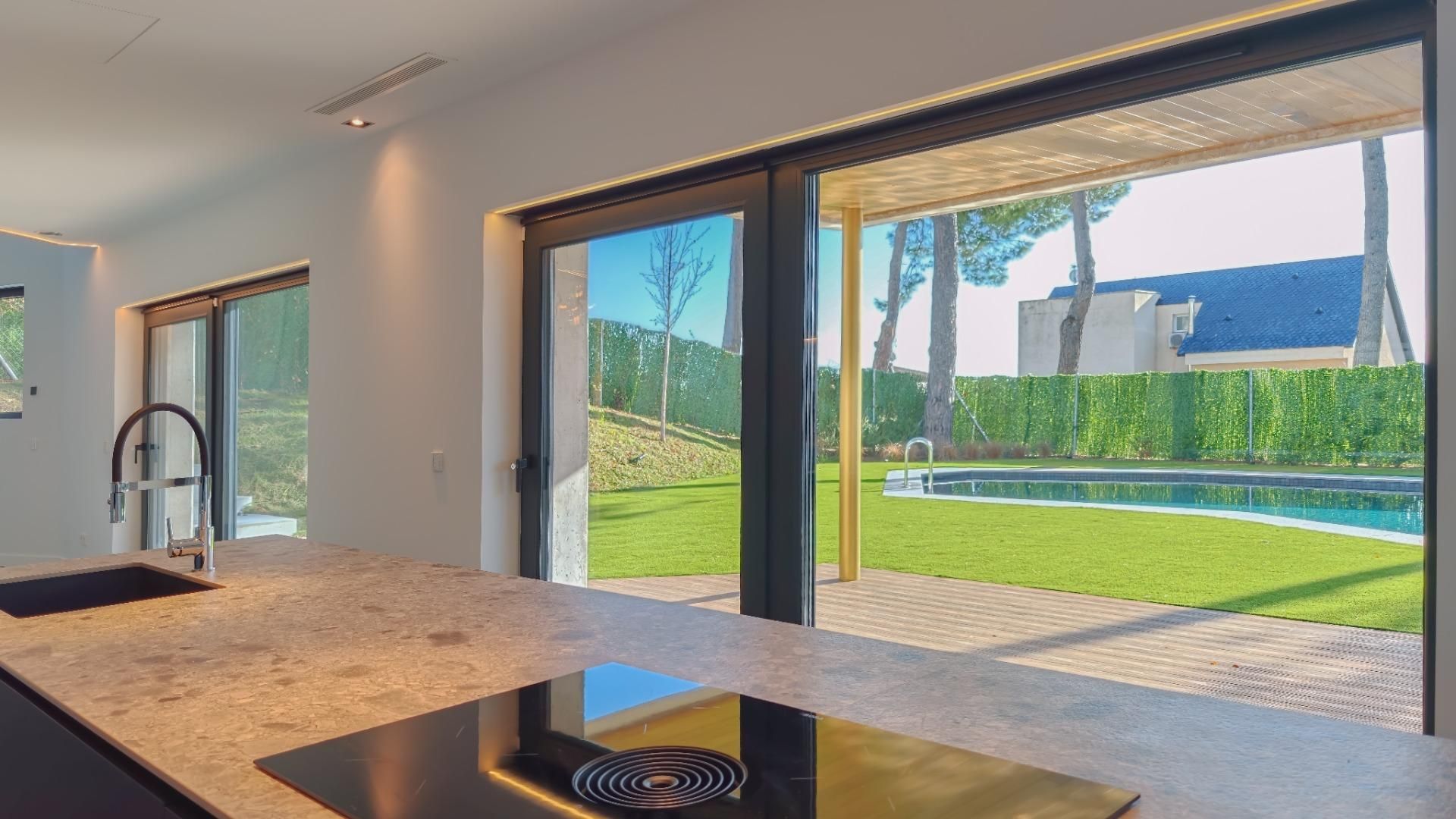 Kitchen of House or chalet for rent in Torrelodones  with Private garden, Terrace and Swimming Pool