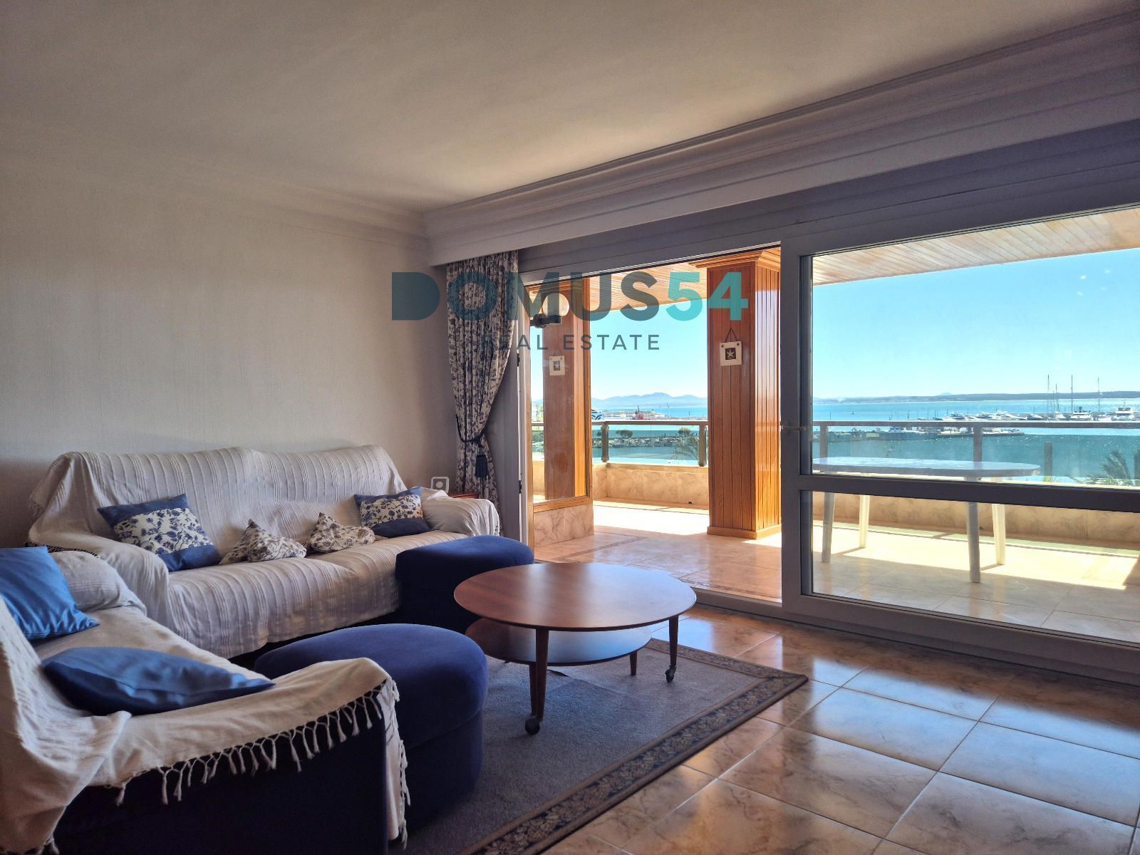 Living room of Apartments for rent in Alcúdia  with Air Conditioner, Terrace and Furnished