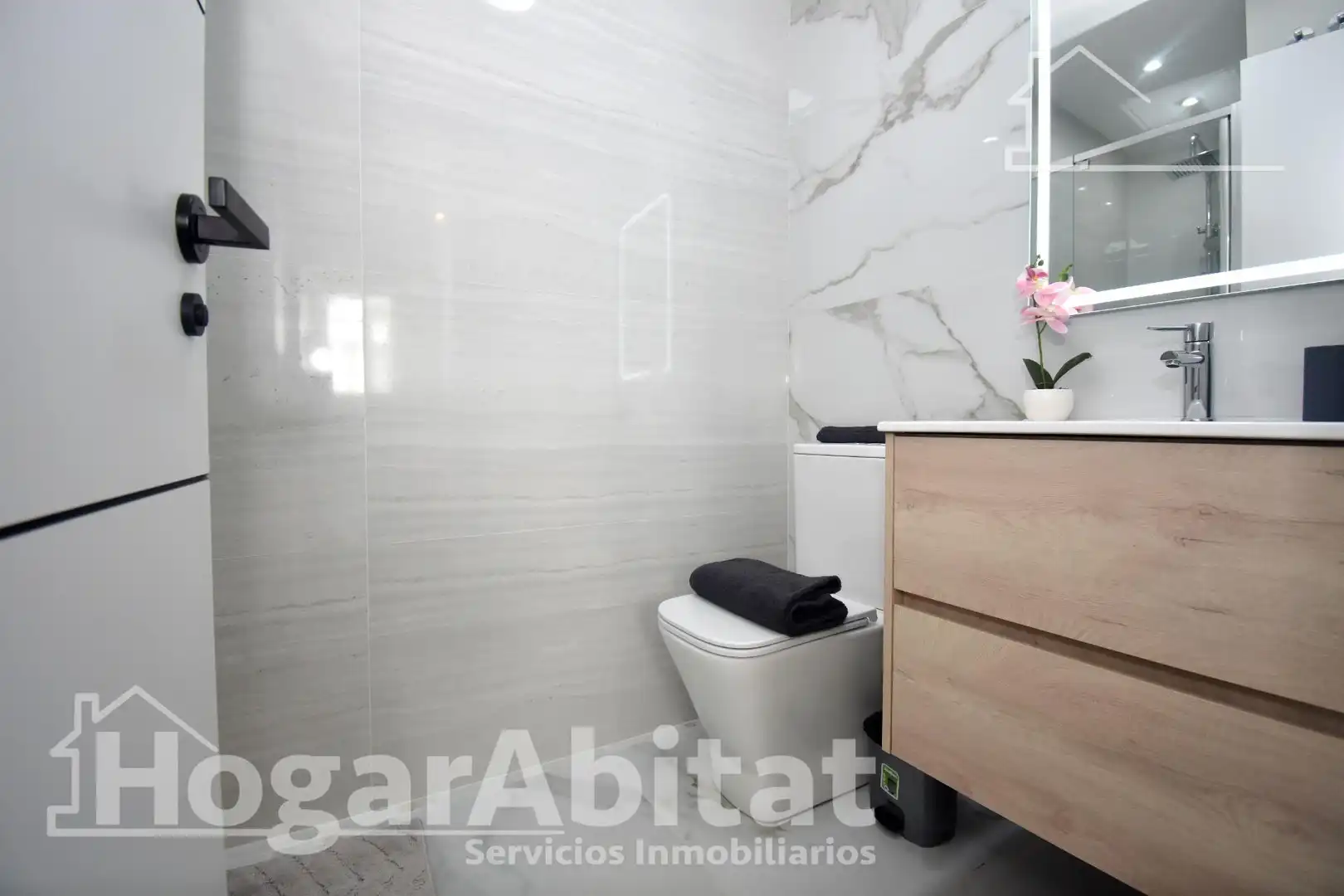 Badezimmer von Haus oder Chalet zum Verkauf in Vila-real mit Klimaanlage, Heizung und Terrasse
