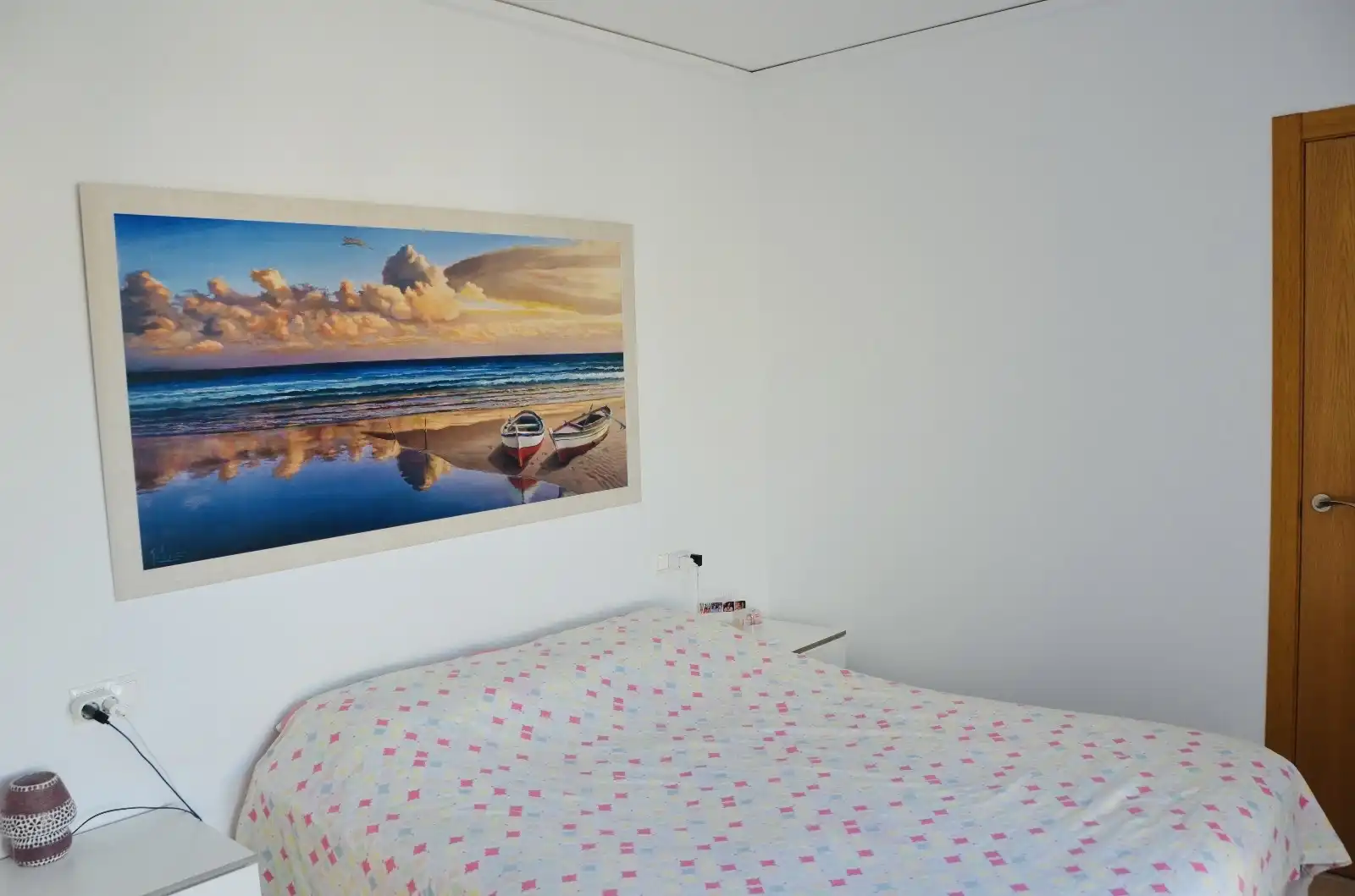 Schlafzimmer von Dachboden zum Verkauf in Dénia mit Klimaanlage, Heizung und Terrasse