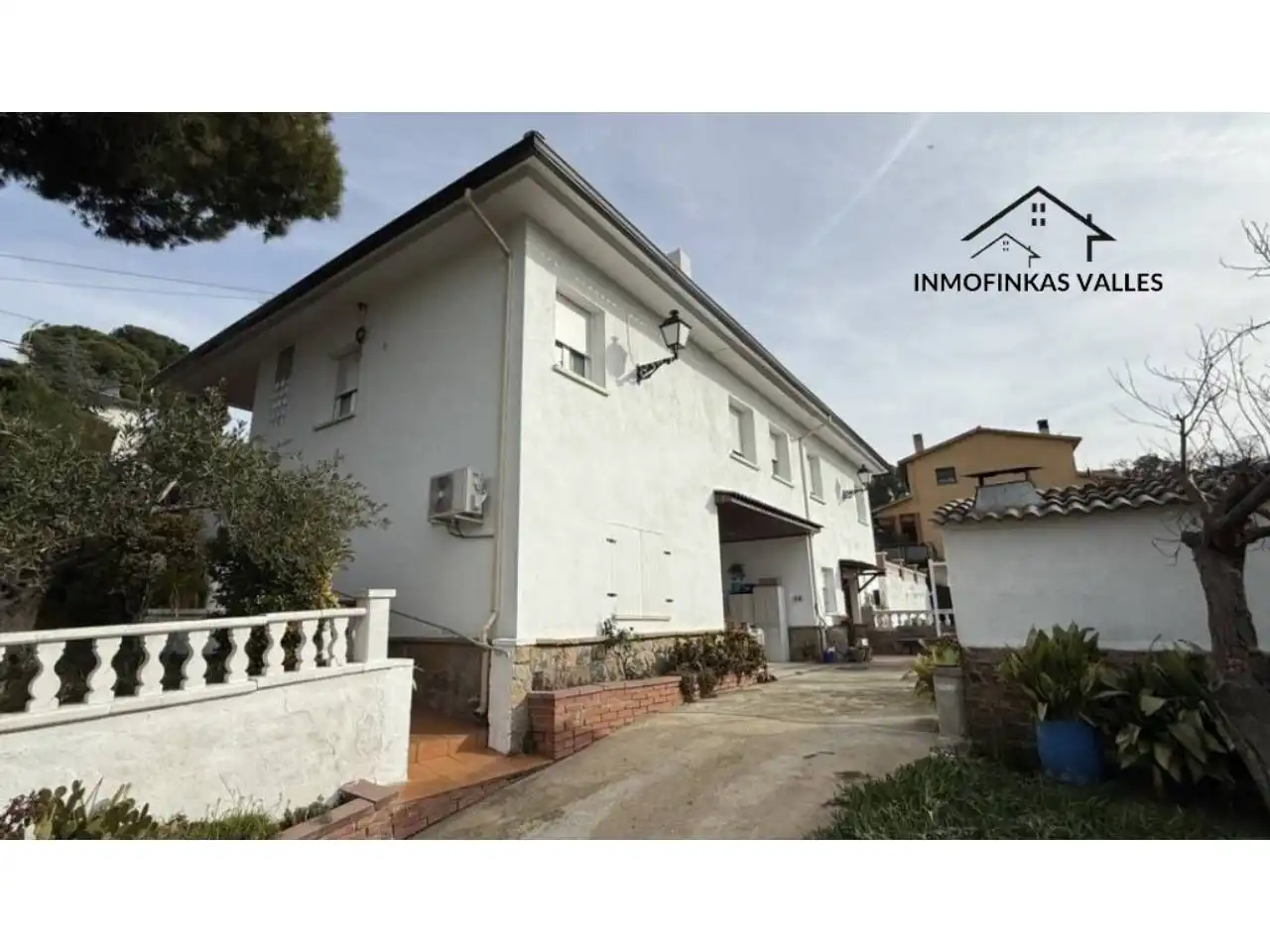 Vista exterior de Casa o chalet en venta en Lliçà de Vall con Aire acondicionado, Calefacción y Jardín privado