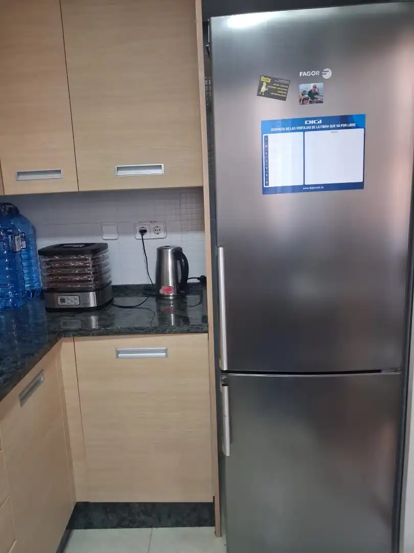 Küche von Wohnung zur Miete in Benicarló mit Möbliert und Balkon