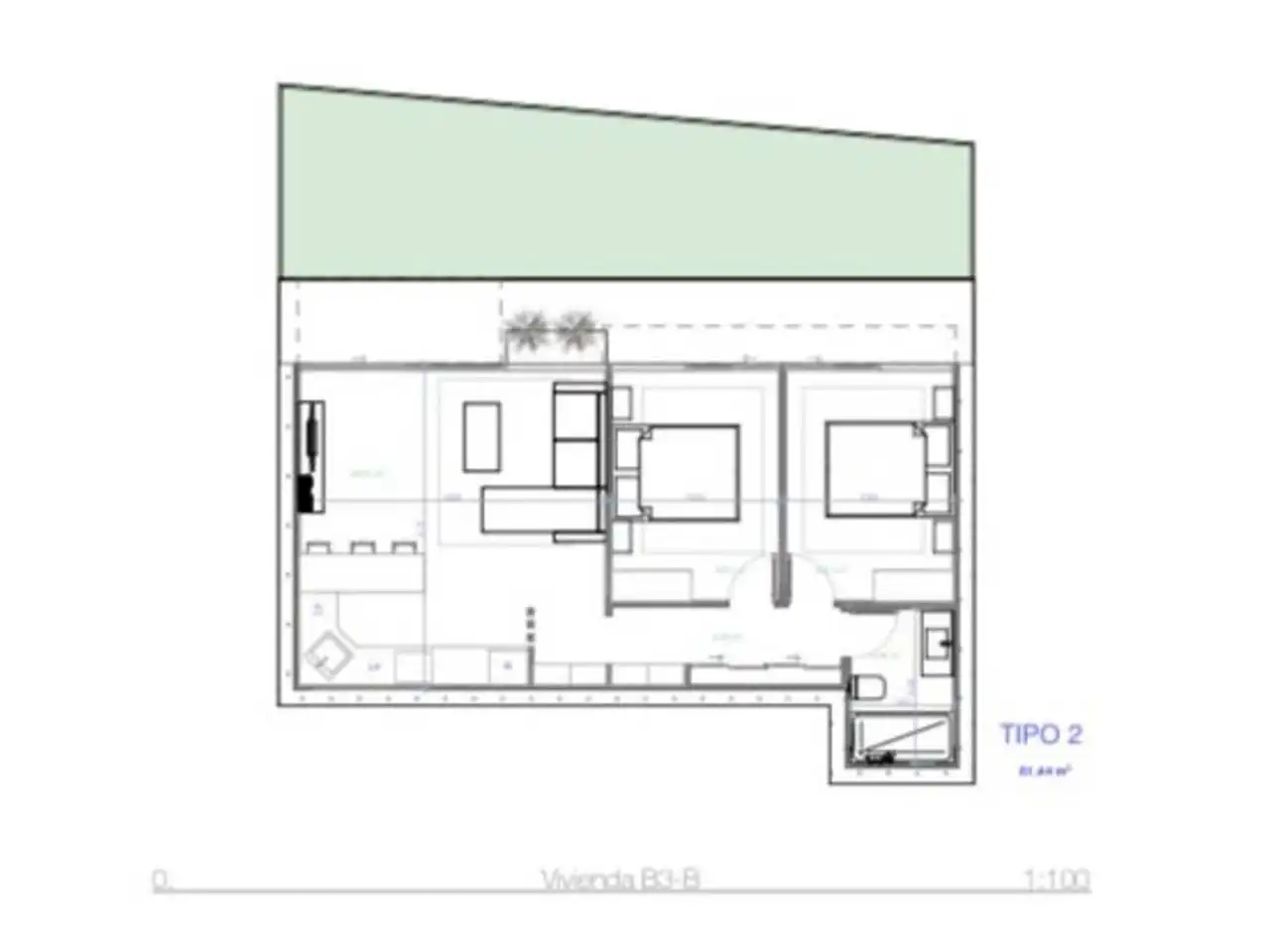 Apartamento en venta en Comillas (Cantabria) con Calefacción, Terraza y Alarma