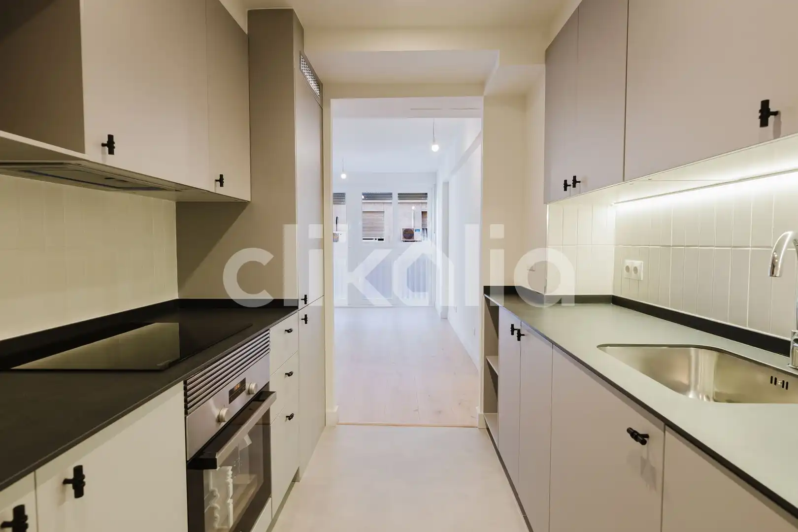 Cocina de Piso en venta en Málaga Capital con Aire acondicionado y Balcón