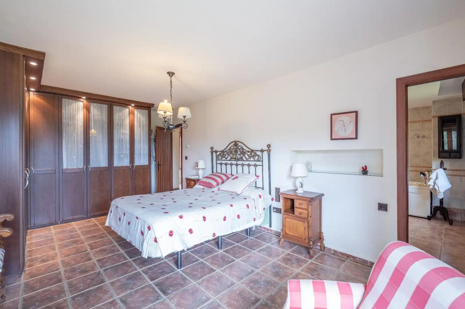 Schlafzimmer von Haus oder Chalet zum Verkauf in Alhendín mit Heizung, Privatgarten und Terrasse