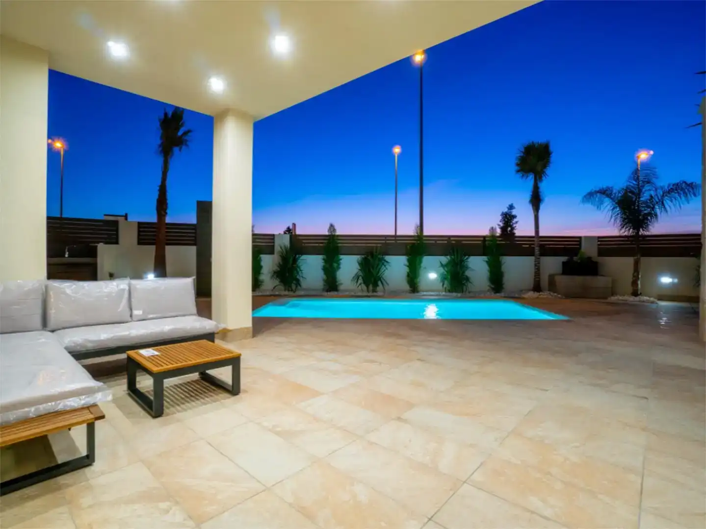 Terrassa de Casa o xalet en venda en Rojales amb Jardí privat, Parquet i Piscina
