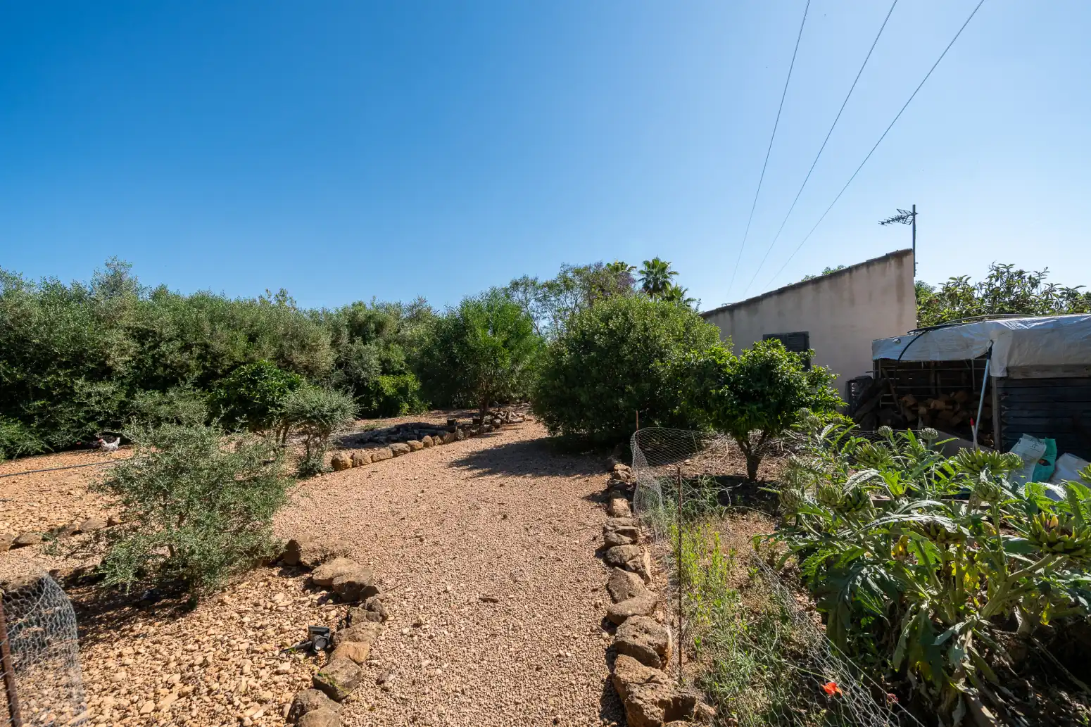 Garden of Houses for sale in Algaida  with Air Conditioner, Heating and Private garden