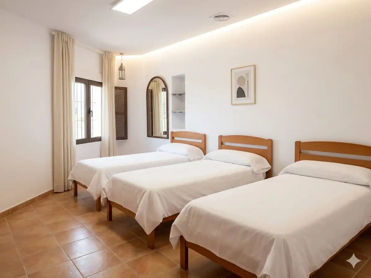 Habitación de Finca rústica en venta en Añón de Moncayo con Jardín privado, Terraza y Trastero