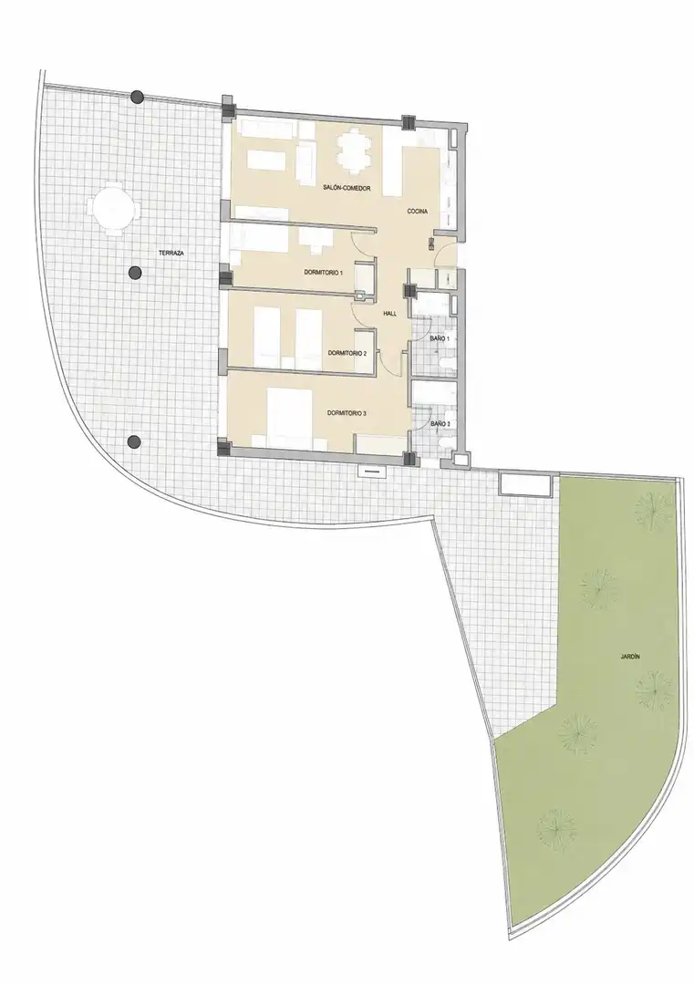 Planta baja en venta en Benalmádena con Aire acondicionado, Jardín privado y Terraza