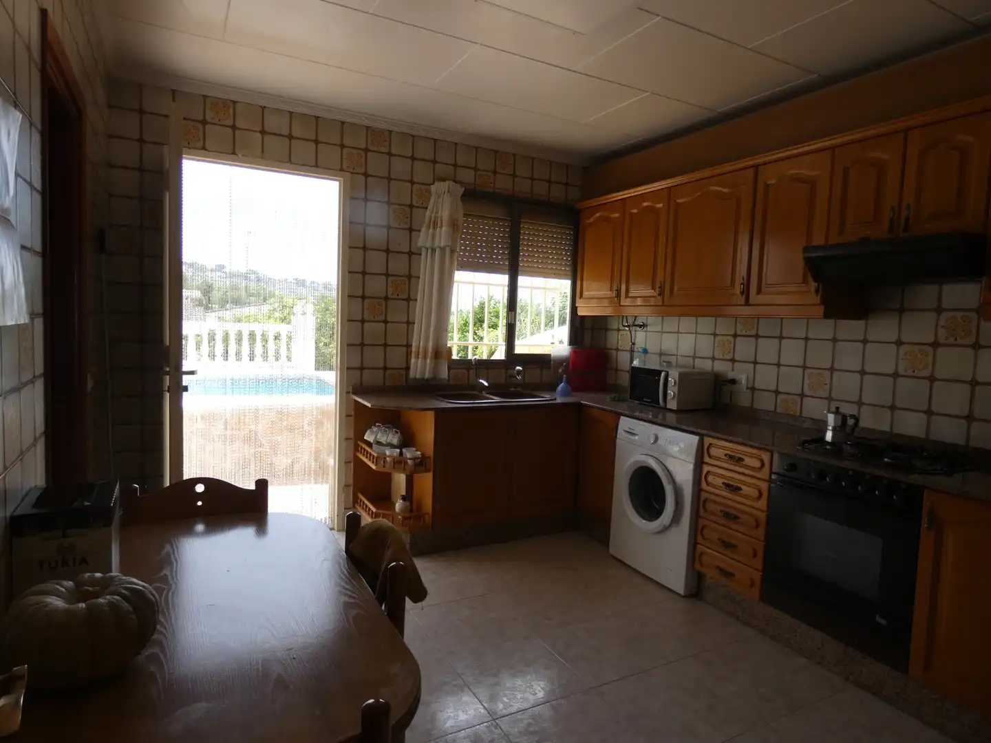 Cocina de Casa o chalet en venta en Godelleta con Aire acondicionado, Jardín privado y Terraza