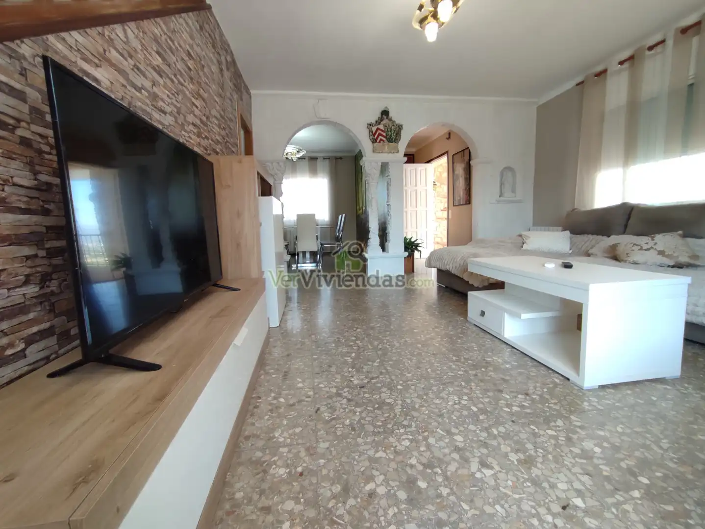 Living room of Houses for sale in Masquefa  with Air Conditioner, Heating and Private garden