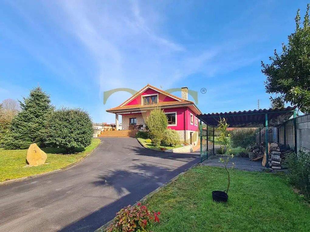 Vista exterior de Casa o chalet en venta en Siero con Calefacción, Terraza y Trastero