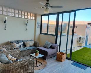 Balcony of Flat to rent in Vícar  with Air Conditioner, Terrace and Community pool