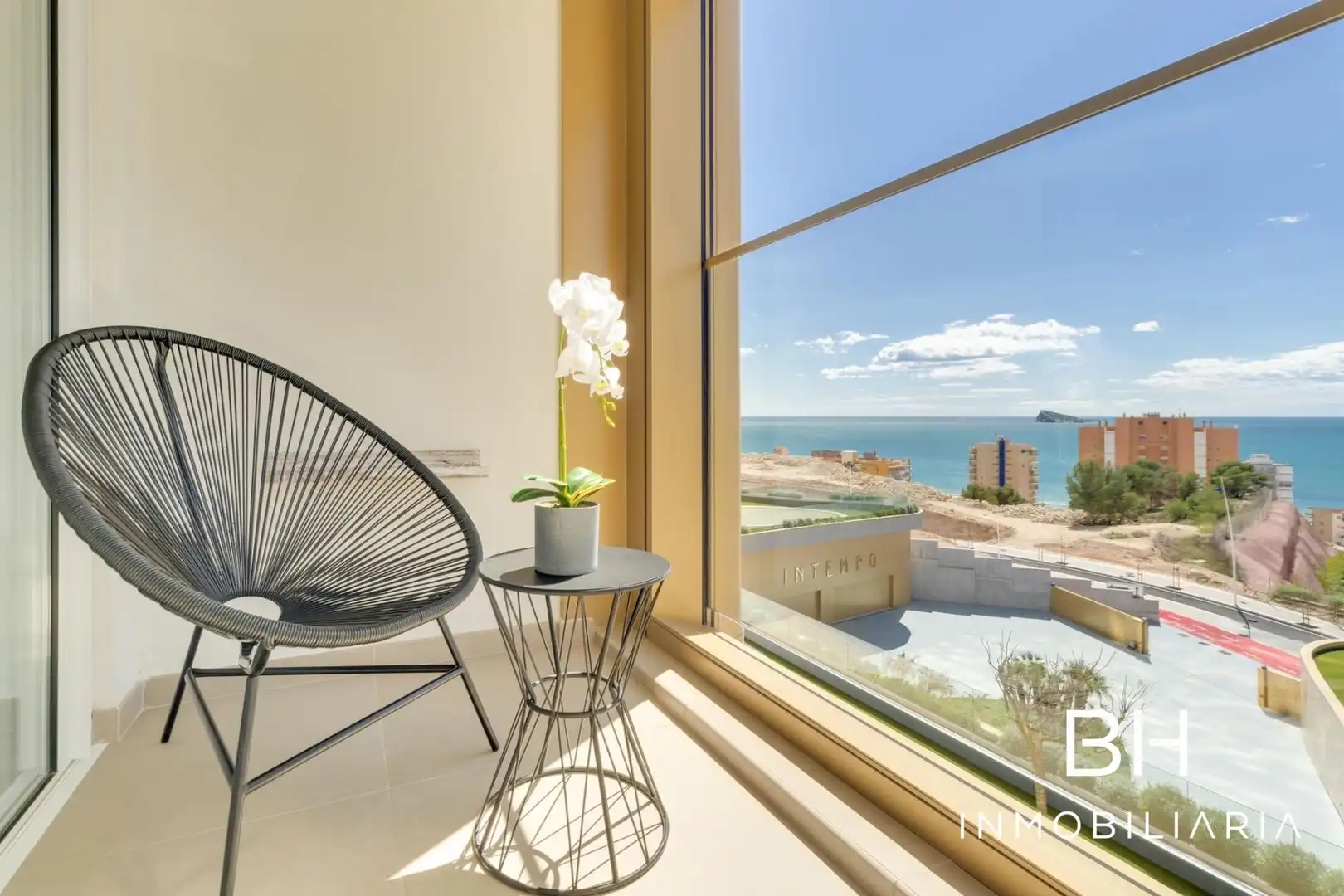 Balcony of Flat for sale in Benidorm  with Air Conditioner, Heating and Private garden