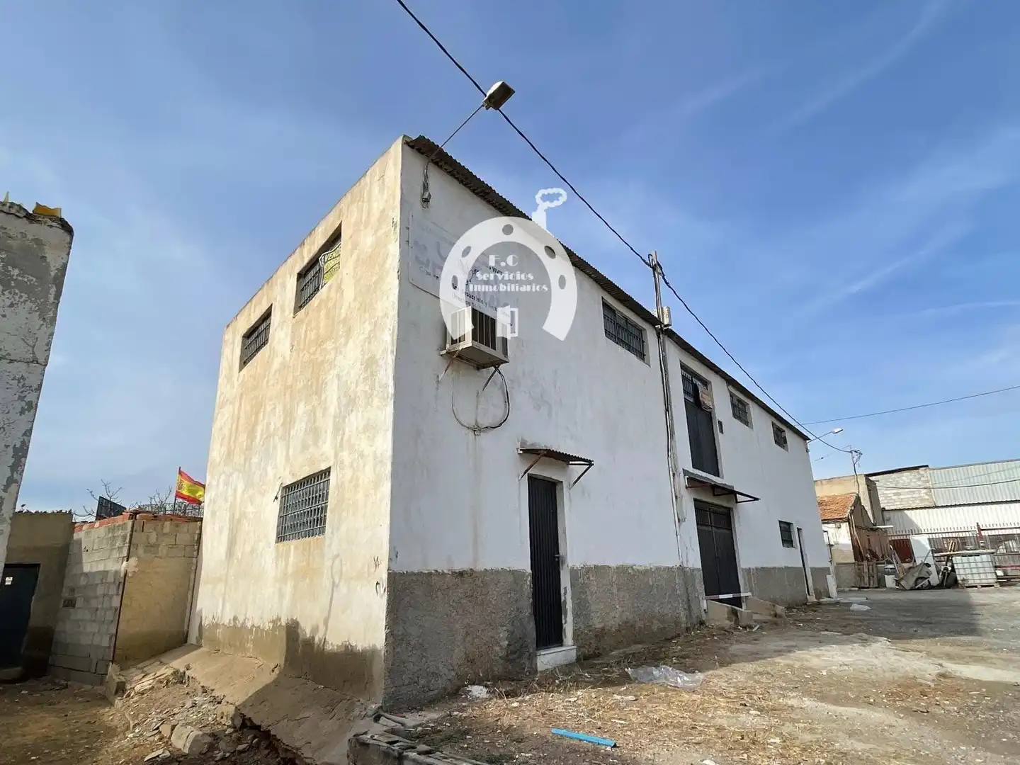 Exterior view of Industrial buildings for sale in Elche / Elx