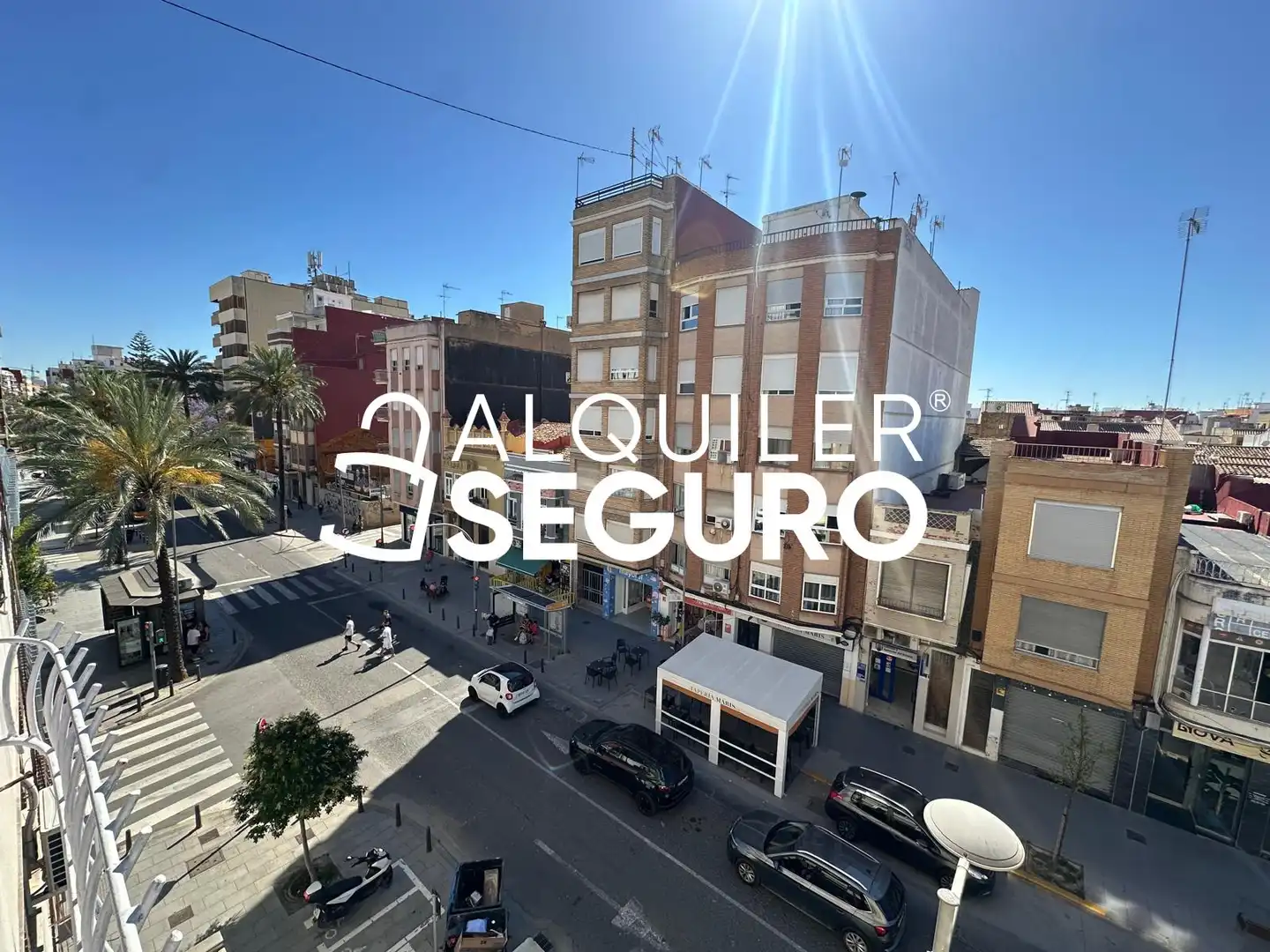 Vista exterior de Pis de lloguer en Catarroja amb Aire condicionat, Terrassa i Traster