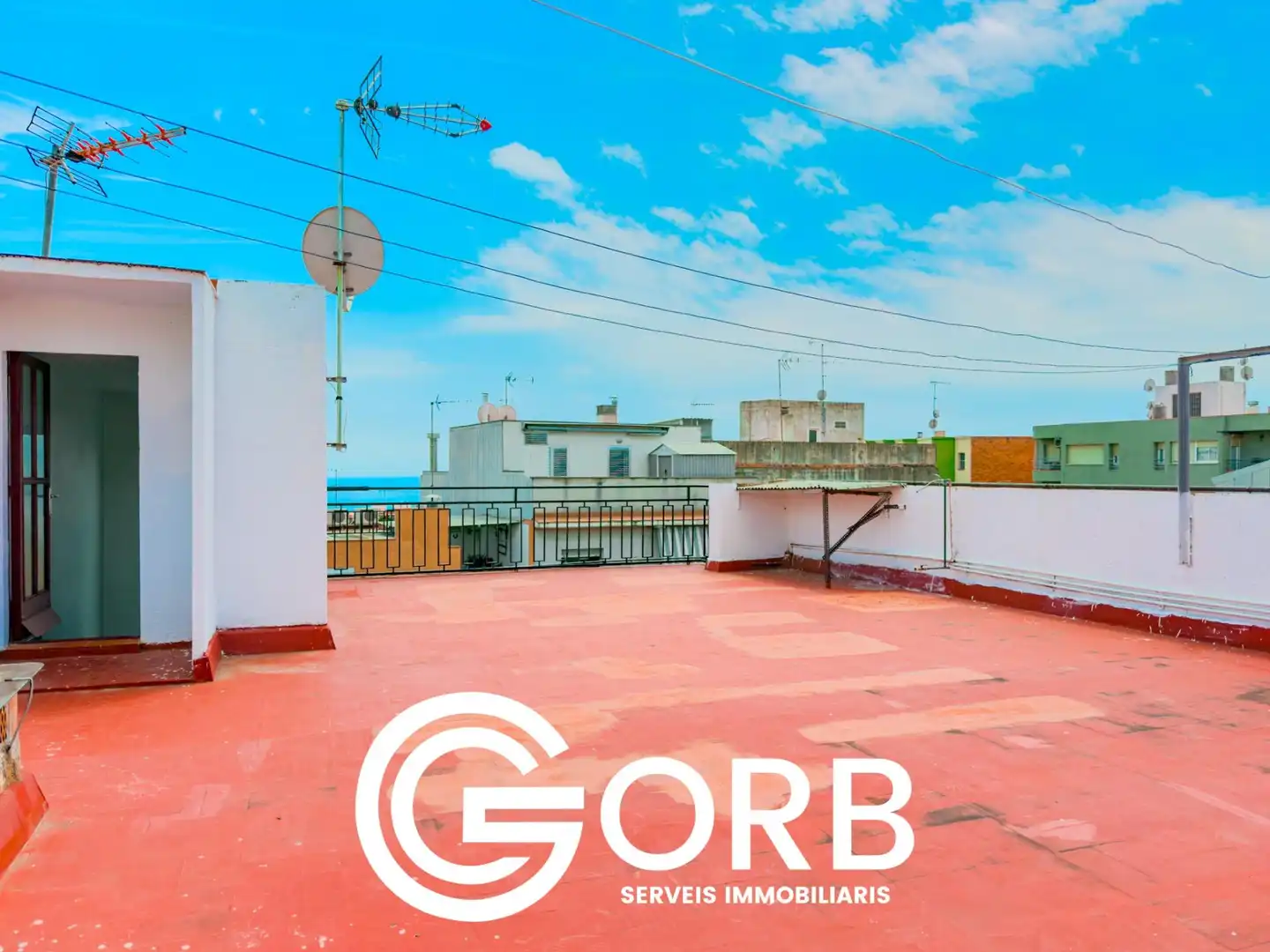 Terraza de Ático en venta en Mataró con Aire acondicionado, Calefacción y Parquet