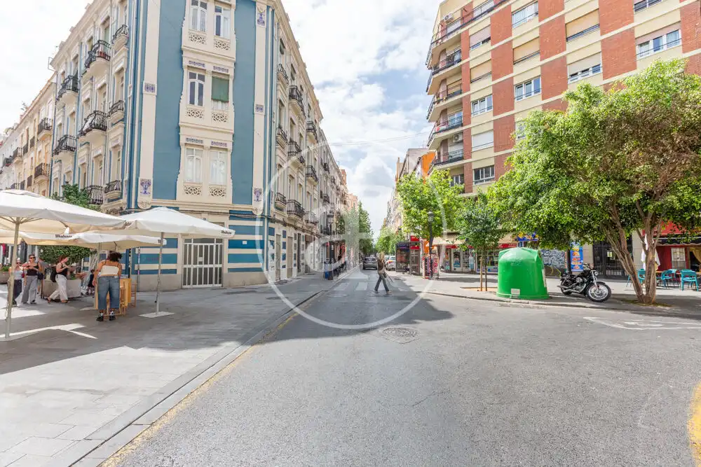 Vista exterior de Piso de alquiler en Valencia con Aire acondicionado, Calefacción y Amueblado