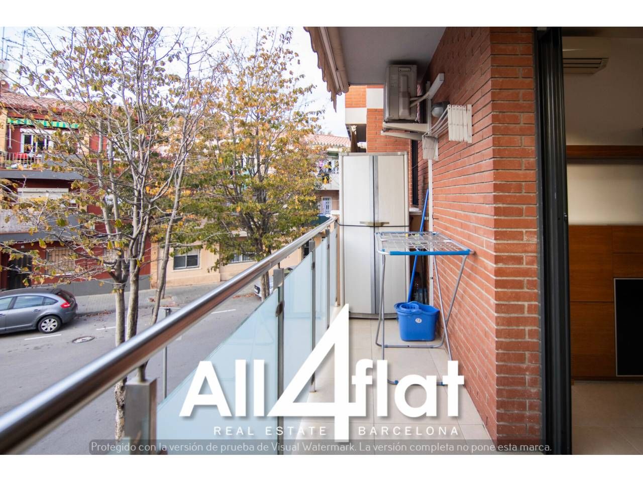 Terrassa de Pis de lloguer en Sant Boi de Llobregat amb Aire condicionat, Parquet i Moblat