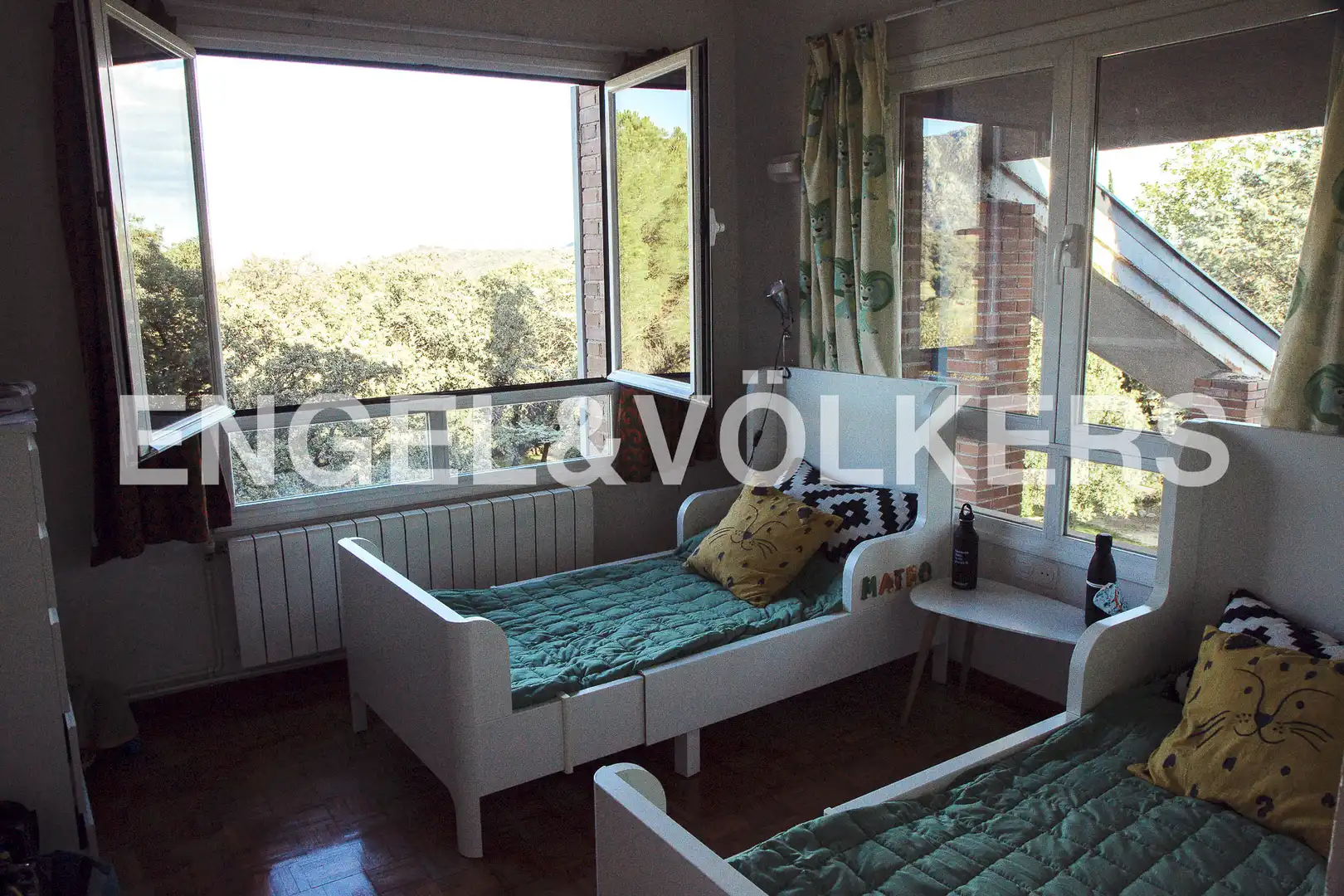 Bedroom of Houses for rent in El Boalo - Cerceda – Mataelpino  with Air Conditioner, Heating and Private garden