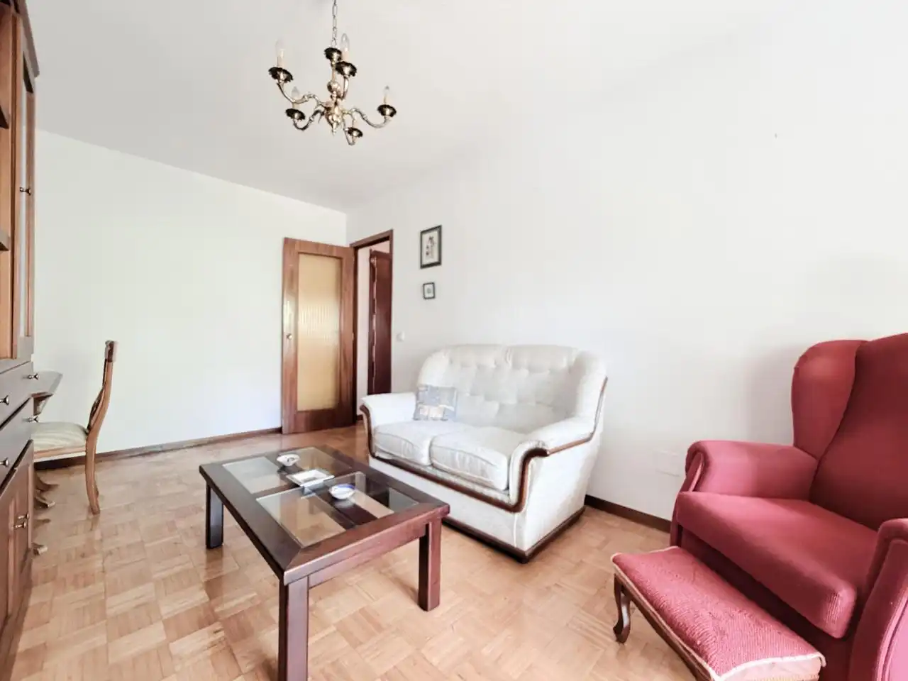 Living room of Flat for sale in Madrid  with Terrace