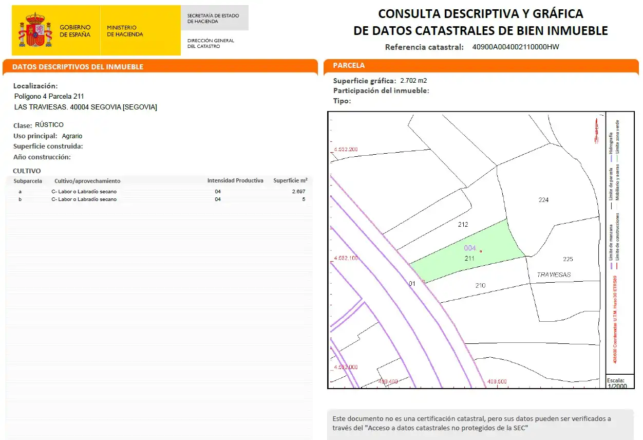 Terreni e lotti in vendita a LOS BARROS DEL GALLO COCEADO POLIGONO 4, imagen 3