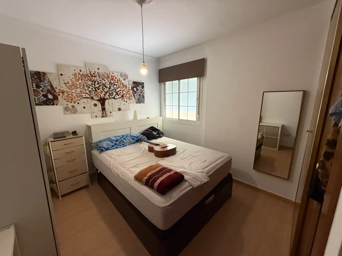 Bedroom of Flat for rent in Cártama  with Air Conditioner, Furnished and Balcony