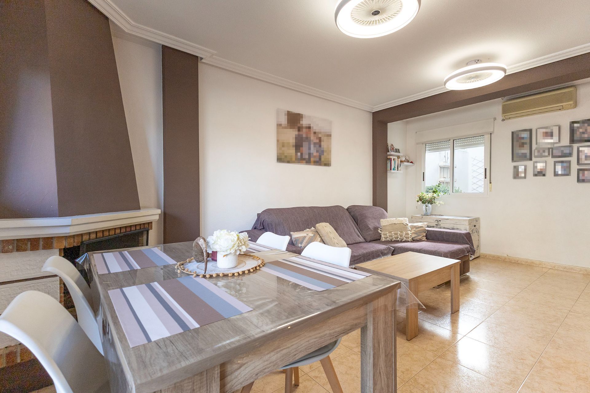 Living room of Single-family semi-detached for sale in Catral  with Air Conditioner and Storage room