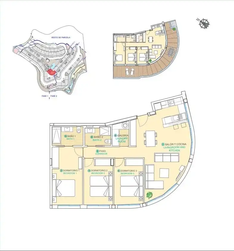 Mini appartamento con terrazza in vendita a Isla del Fraile, imagen 36