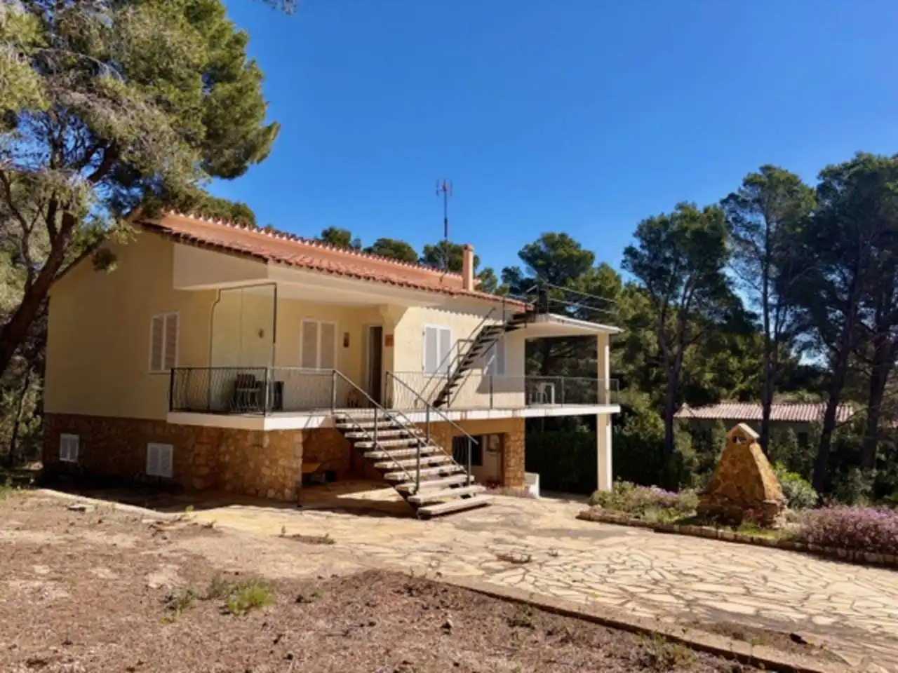 Vista exterior de Casa o chalet en venta en L'Ametlla de Mar  con Calefacción, Jardín privado y Terraza