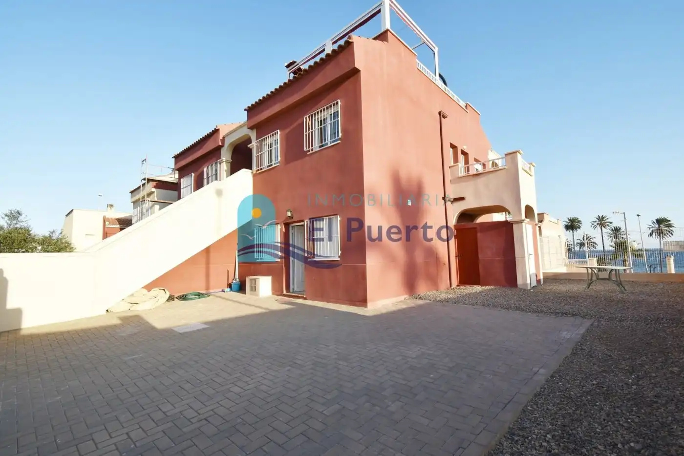 Vista exterior de Apartamento en venta en Mazarrón con Aire acondicionado, Jardín privado y Terraza