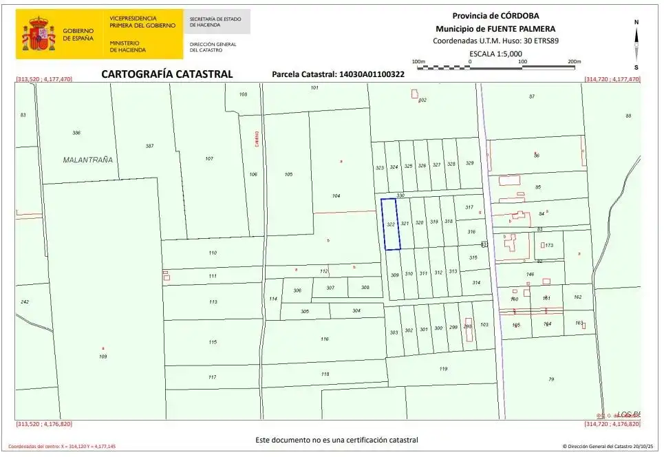 Terreny rústic en venda a Fuente Palmera