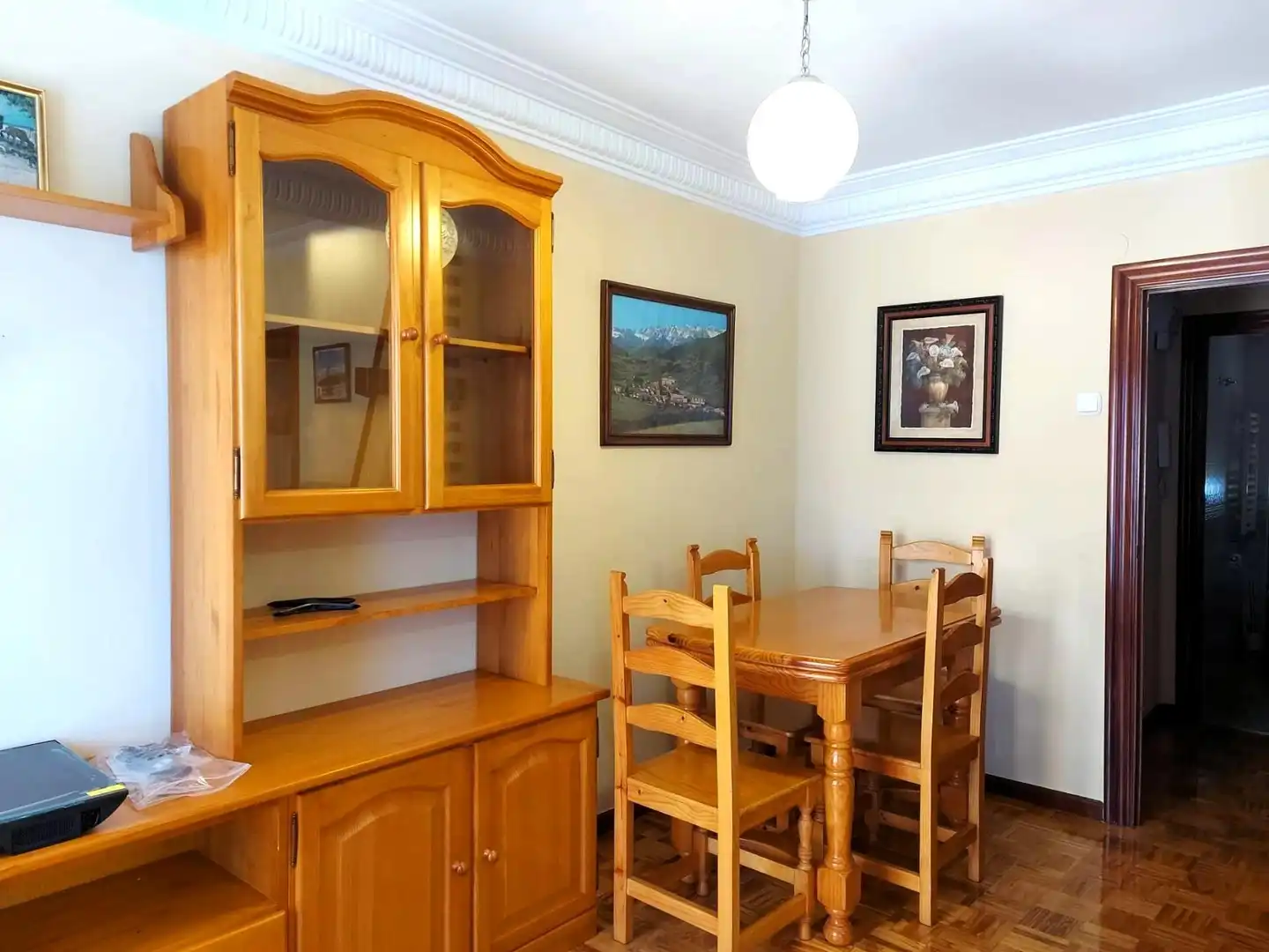 Comedor de Piso de alquiler en Santander con Calefacción y Parquet
