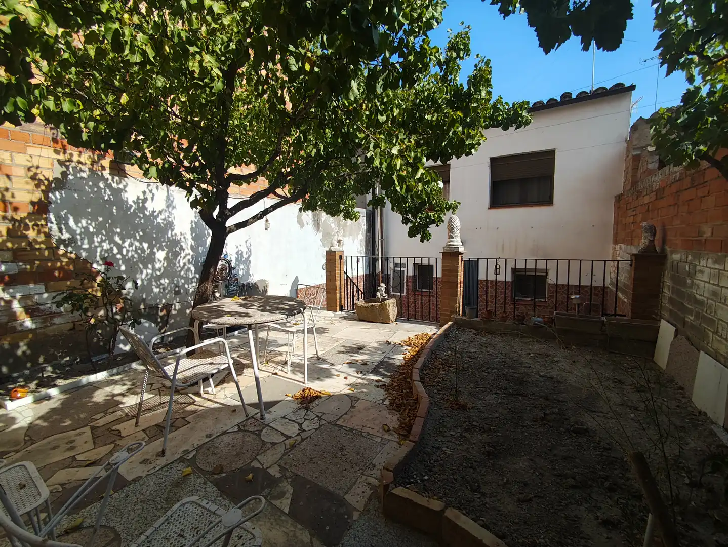 Garden of Houses for sale in L'Espluga Calba  with Air Conditioner, Heating and Terrace