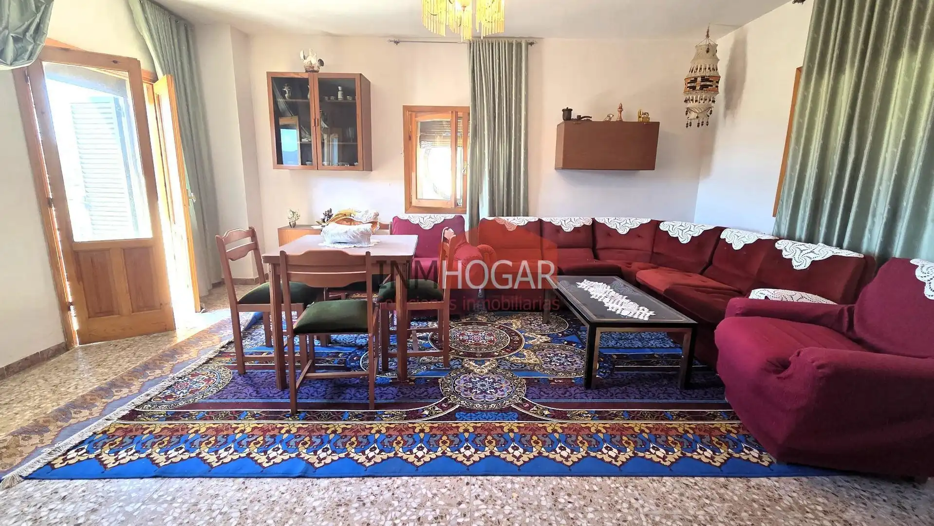 Sala de estar de Casa o chalet en venta en San Juan de la Nava con Terraza y Amueblado