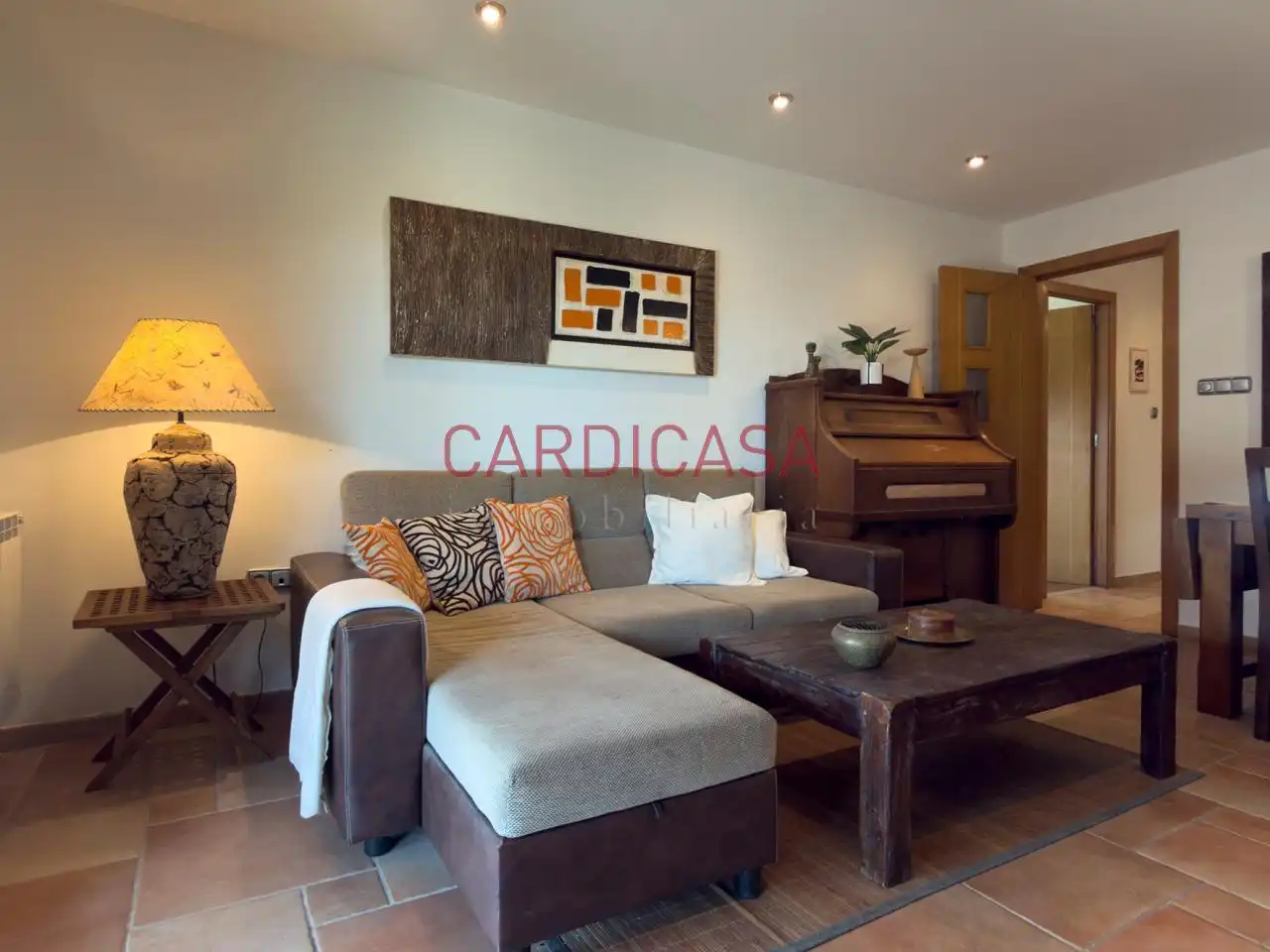 Sala d'estar de Casa o xalet en venda en Mos amb Calefacció, Jardí privat i Terrassa