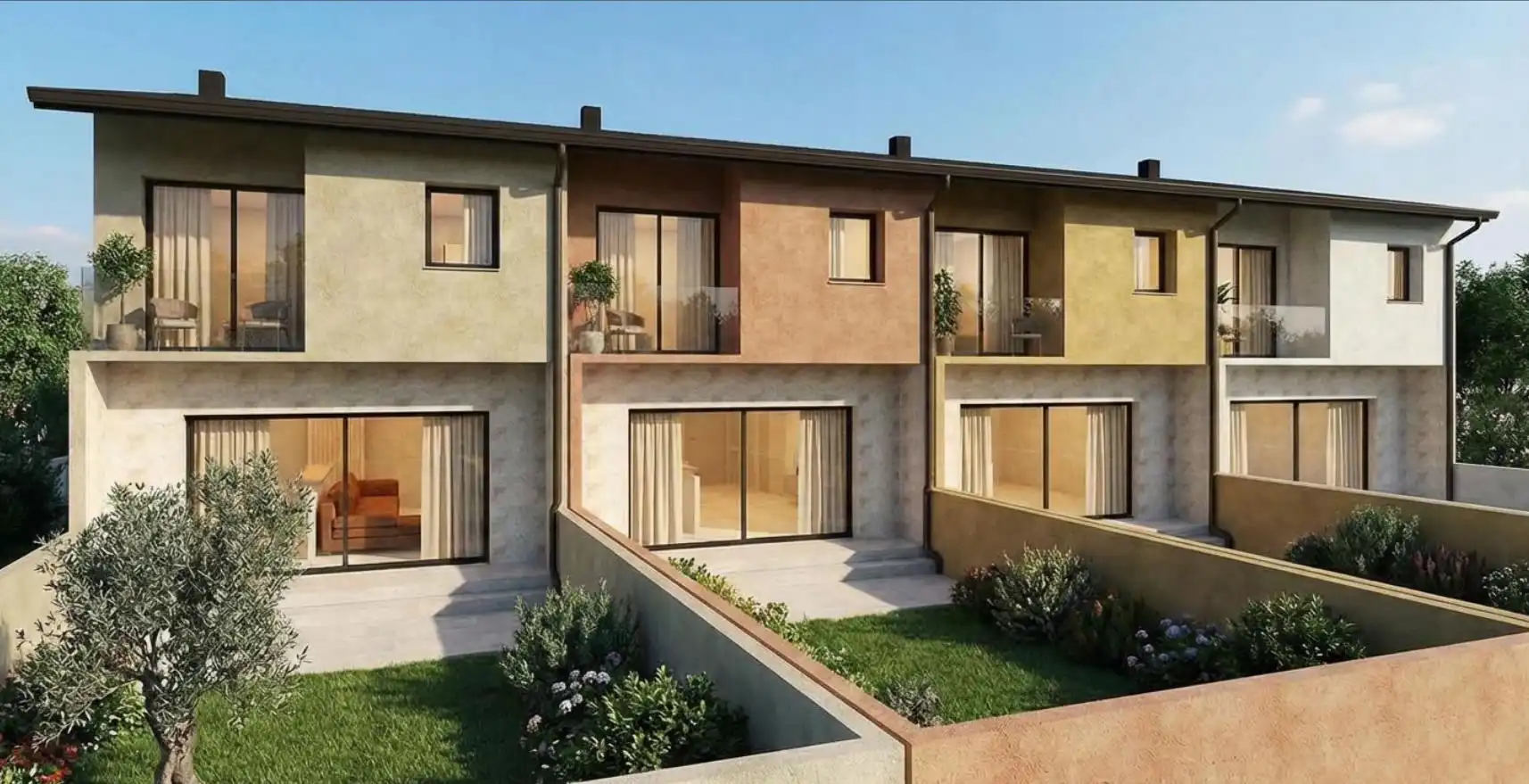 Exterior view of Detached homes for sale in Cantallops  with Air Conditioner, Heating and Private garden