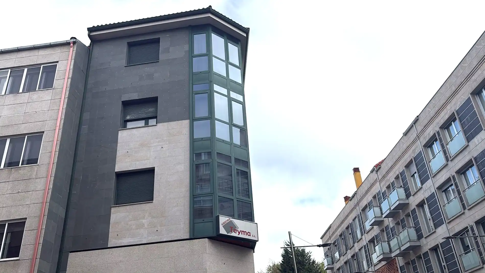 Vista exterior de Pis en venda en Lalín