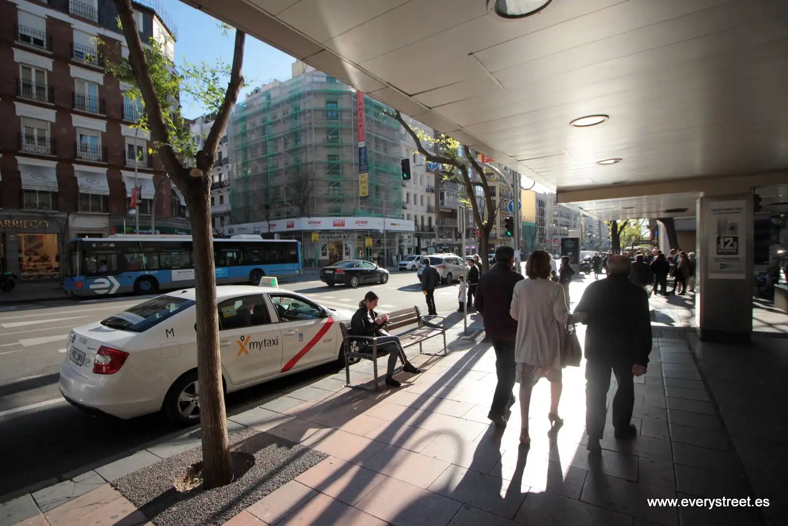Vista exterior de Pis de lloguer en Madrid amb Aire condicionat, Calefacció i Moblat