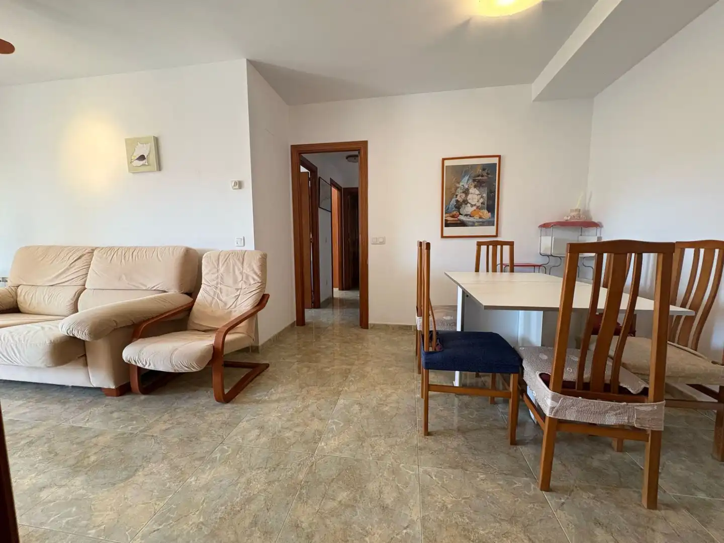 Sala d'estar de Pis en venda en Lloret de Mar amb Calefacció, Moblat i Balcó
