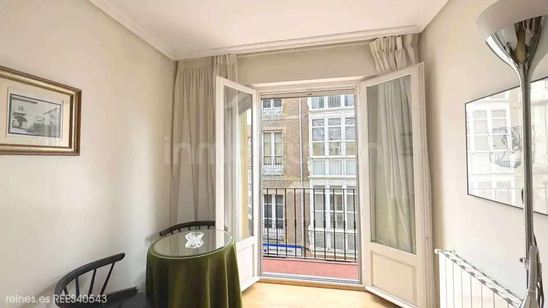 Balcony of Flat for sale in Reinosa  with Heating, Terrace and Furnished