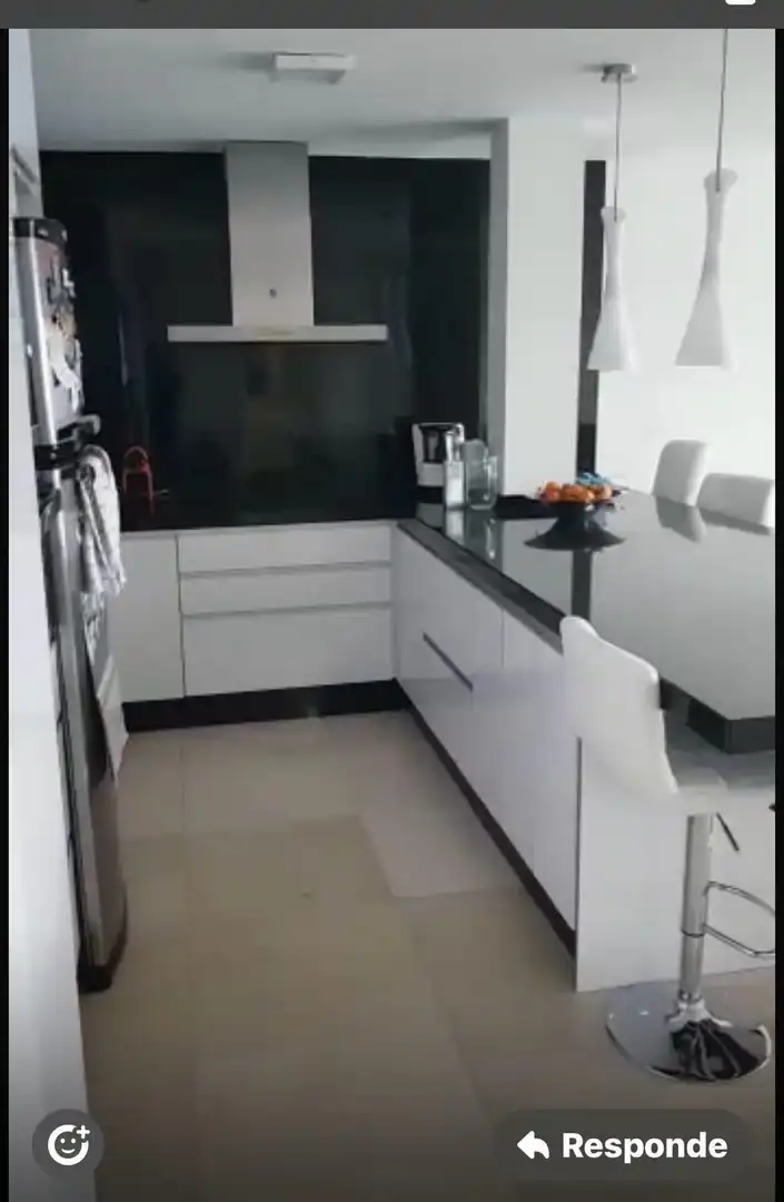 Cocina de Piso de alquiler en Alicante / Alacant con Terraza