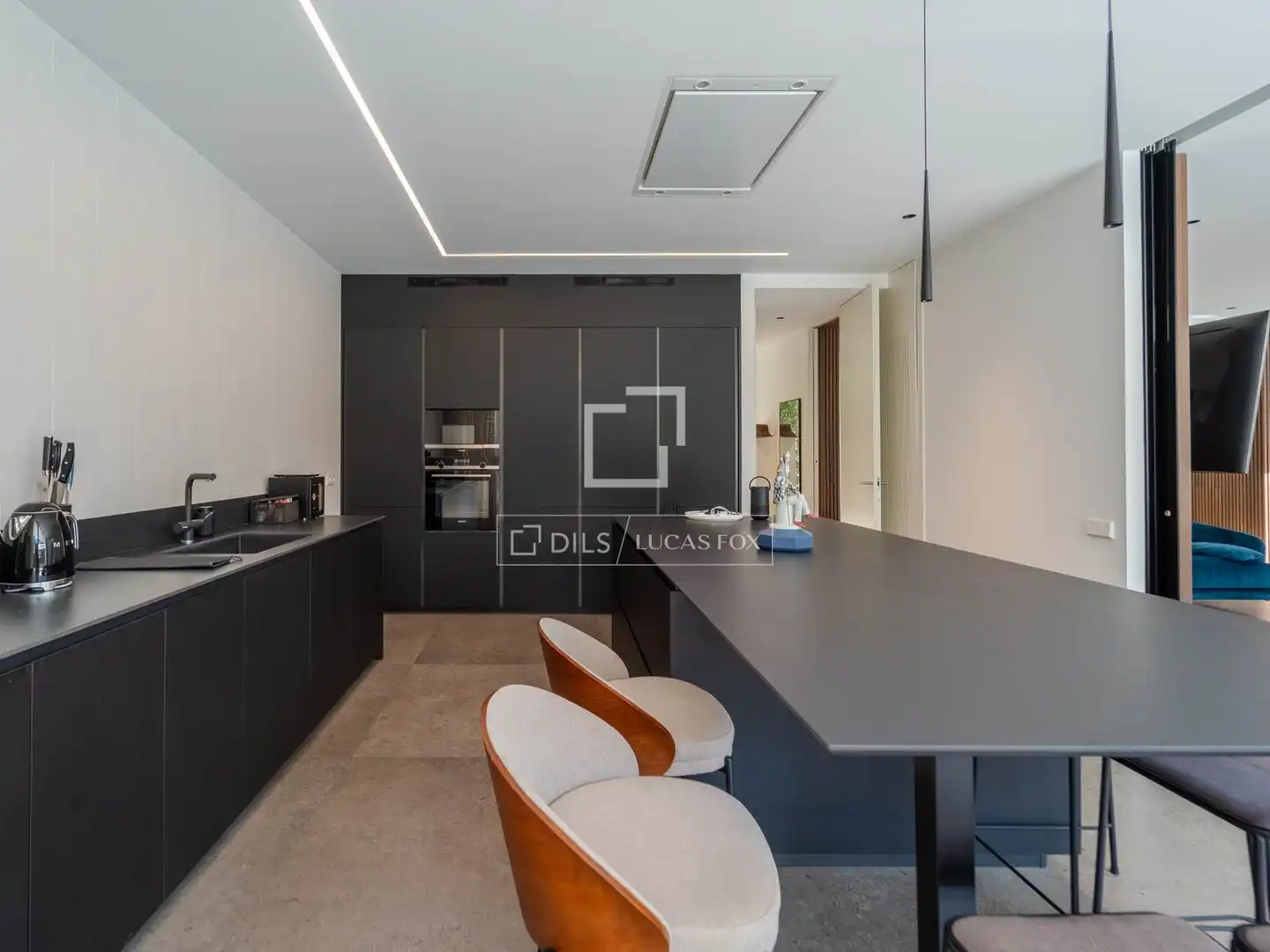 Cocina de Casa o chalet en venta en Godella con Aire acondicionado, Calefacción y Jardín privado